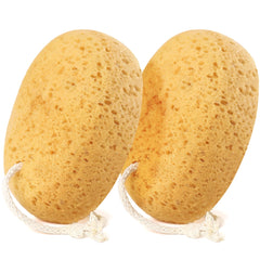 Esponja Azymi baño grande, textura porosa para exfoliación suave y limpia.