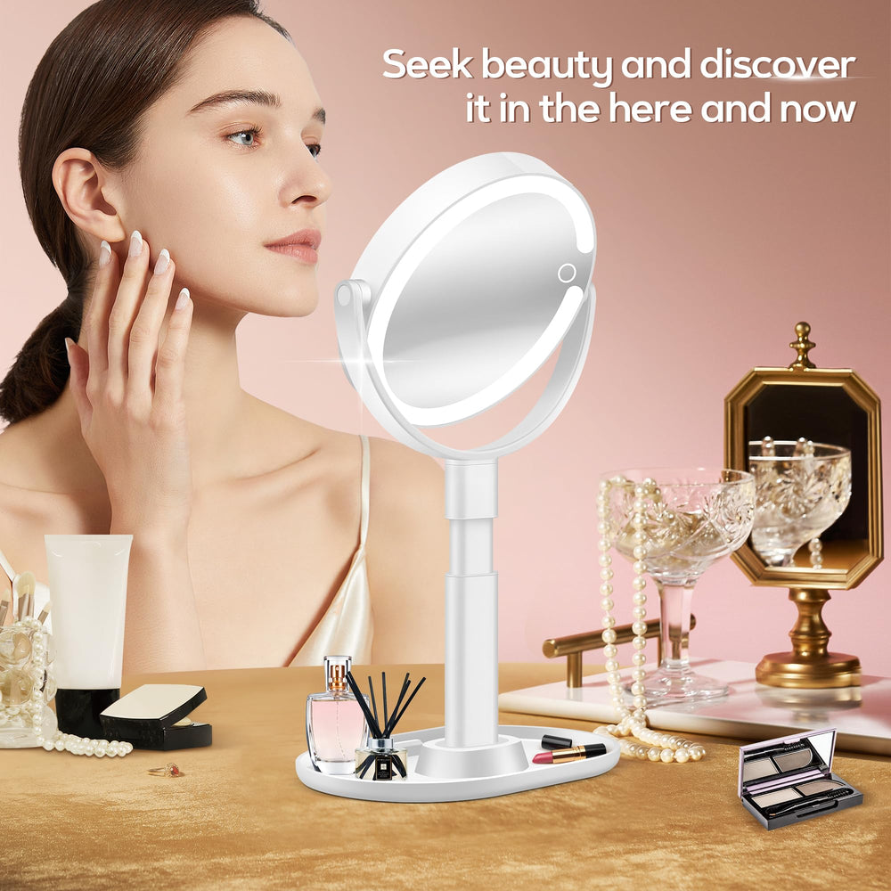 Diseño ligero en ABS del espejo B Beauty Planet para viajar