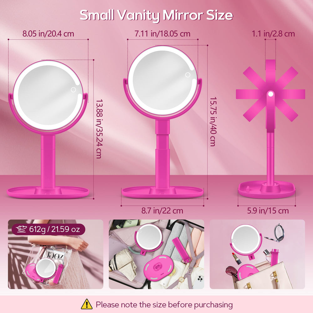 Diseño ligero y desmontable de B Beauty Planet para viajar.