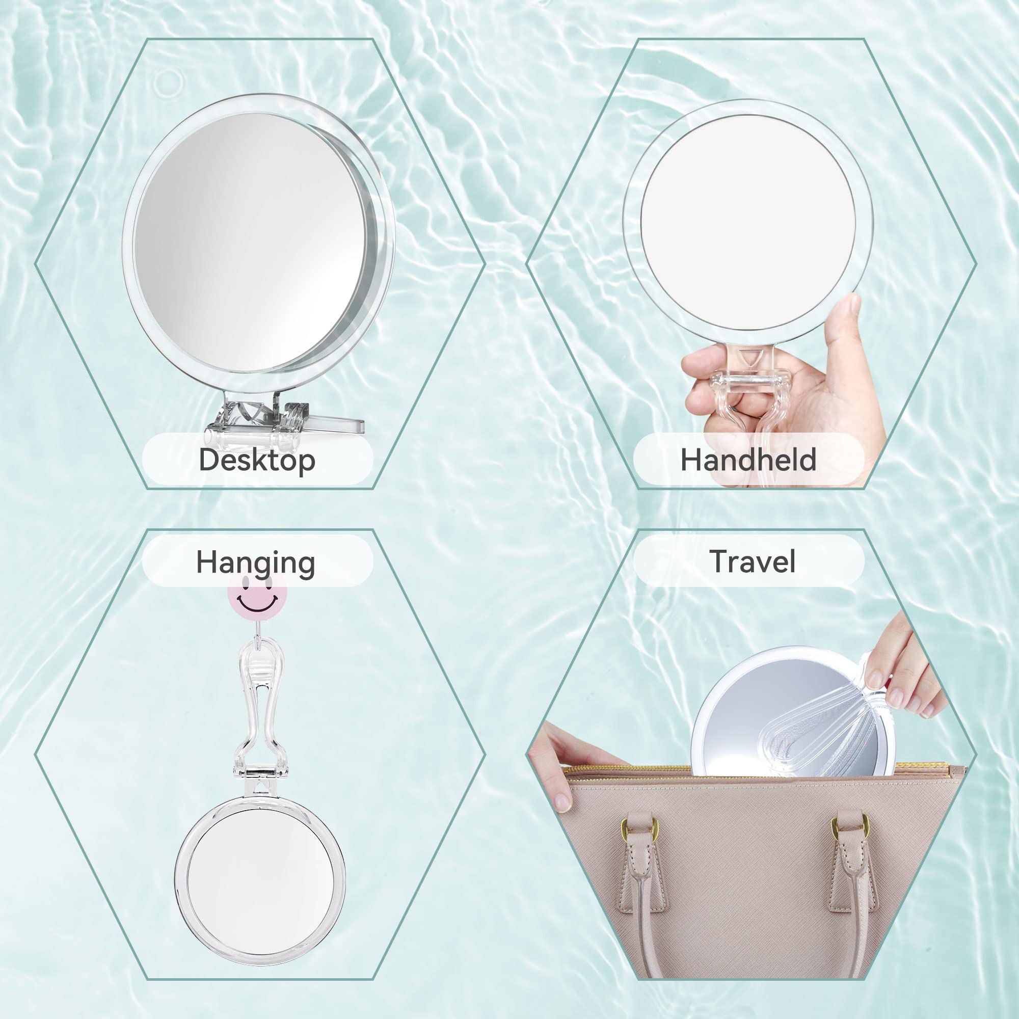 Mango ajustable de B Beauty Planet para varios ángulos