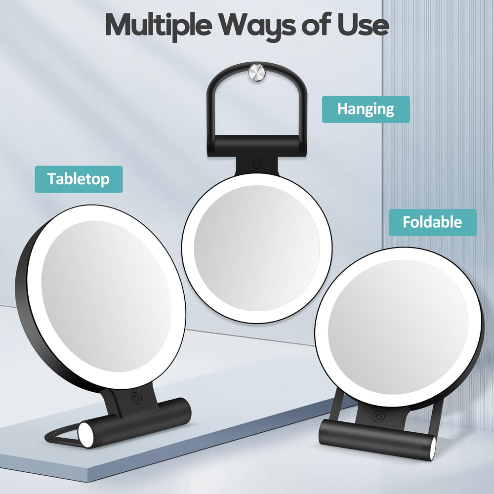 Tres colores de luz para diferentes situaciones de maquillaje