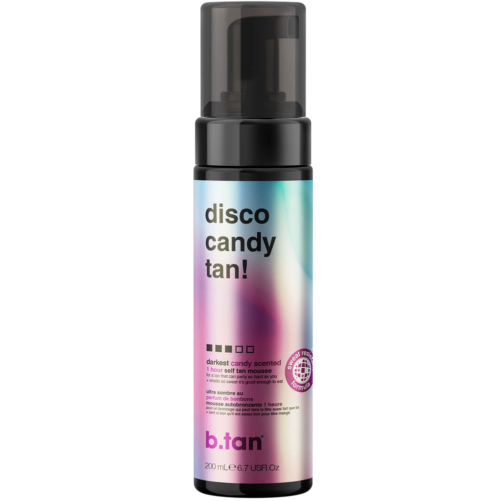 B.TAN mousse-bronceadora botella, bronceado uniforme y duradero.