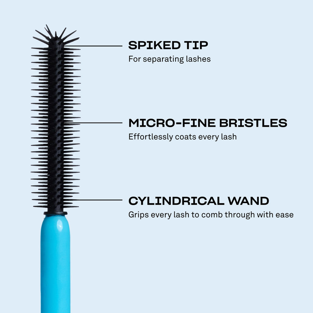 Textura buildable que permite capas sin apelmazar en Babe Original 4 Real Mascara.