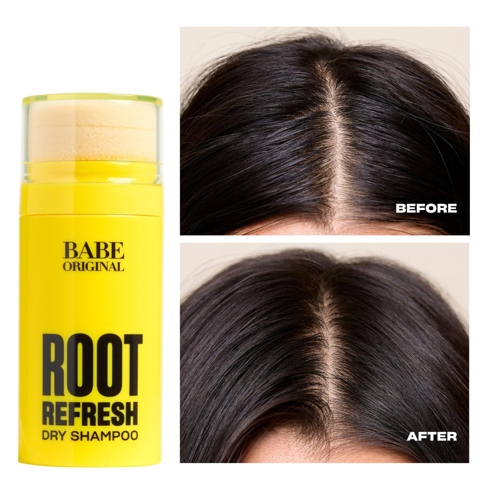 BABE ORIGINAL Absorción de aceite instantánea para un cabello fresco y ligero.