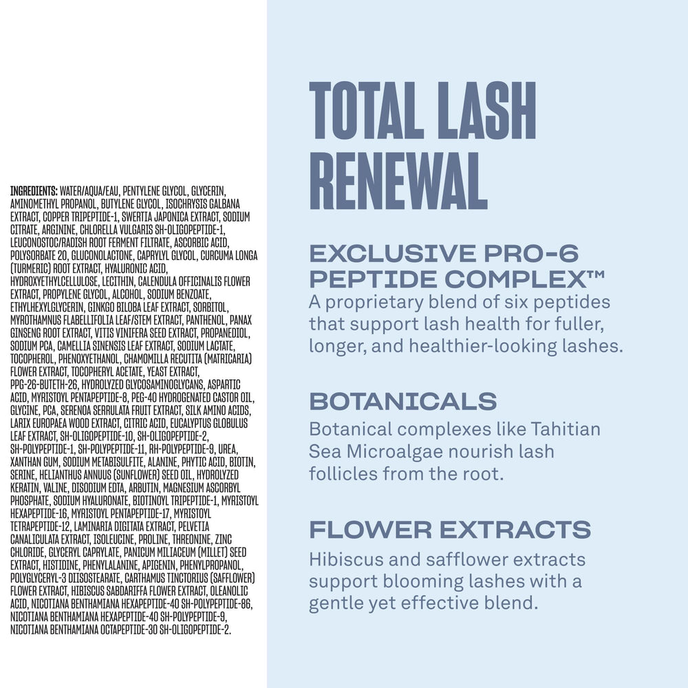 Dosis nocturna de Babe Original Renewing Lash Serum para rutina de cuidado