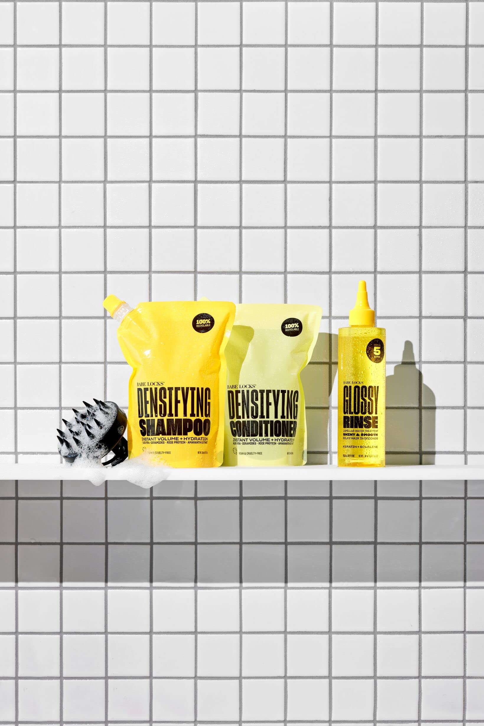 Babe Original Babe Locks: textura suave y brillo perceptible.