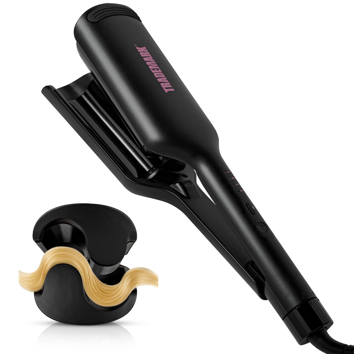 Babe Waves X, rizador de dobles barriles para ondas suaves y definidas.