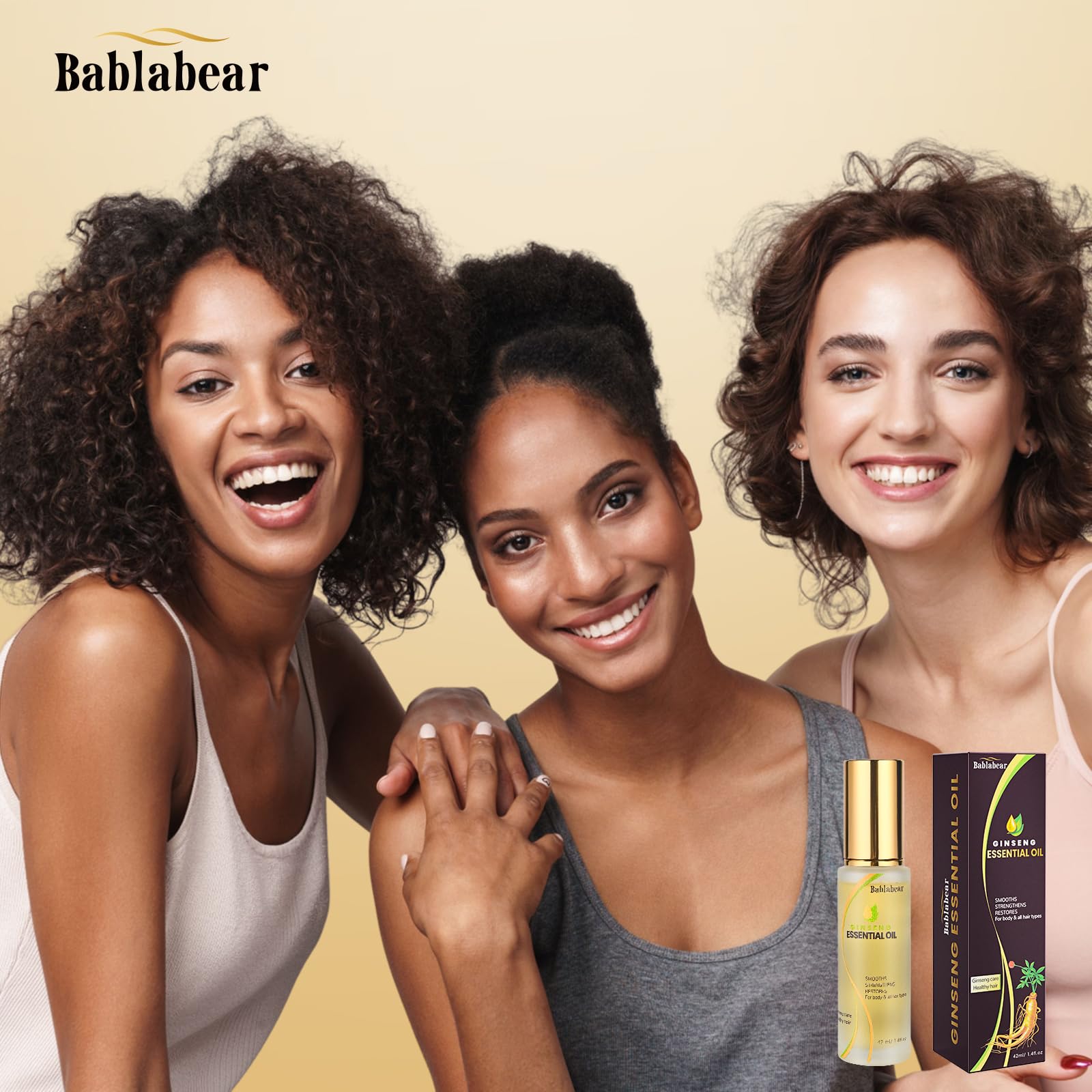 Bablabear Aceite para pelo: protección contra calor y UV