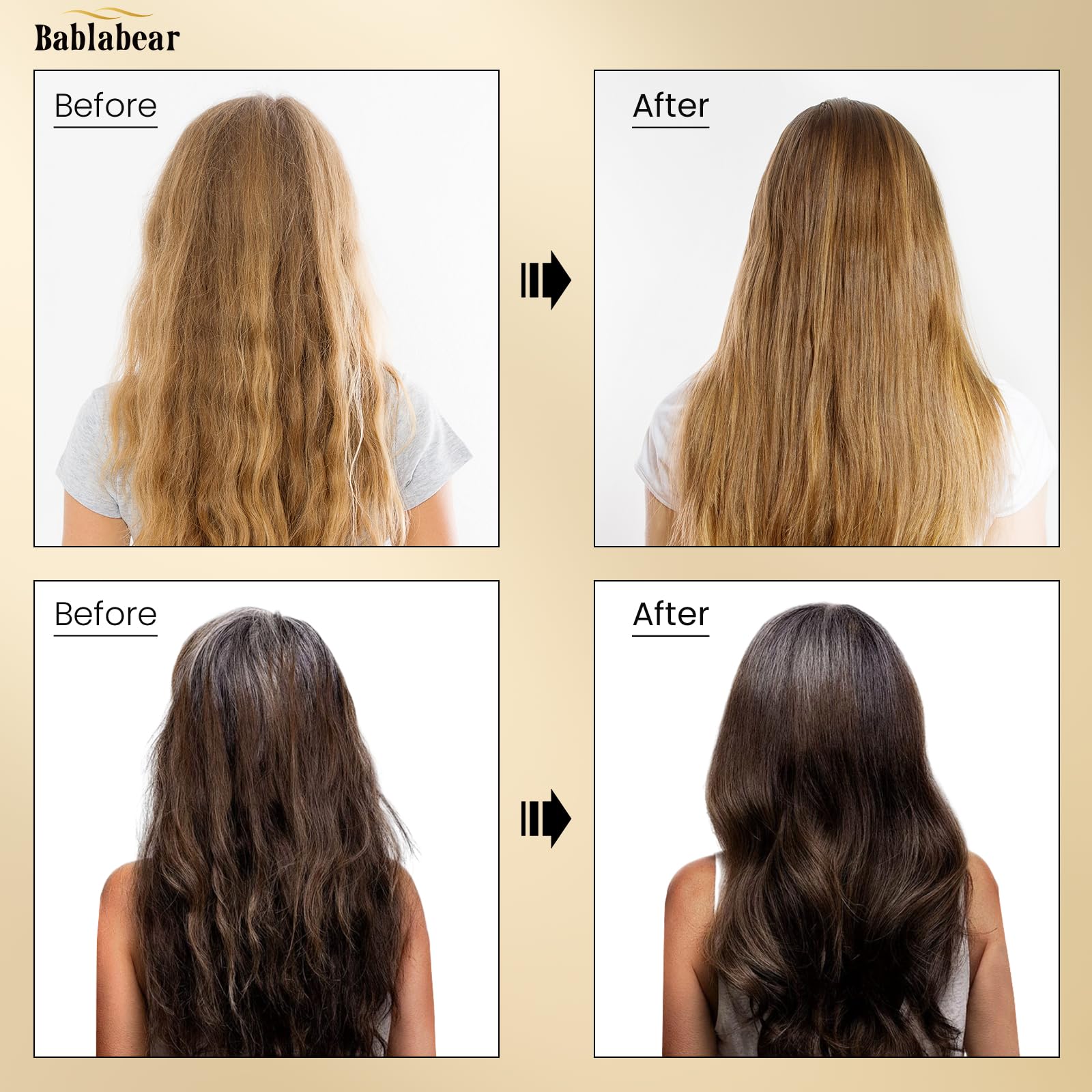 Bablabear Aceite para pelo: reparación de daños con uso regular