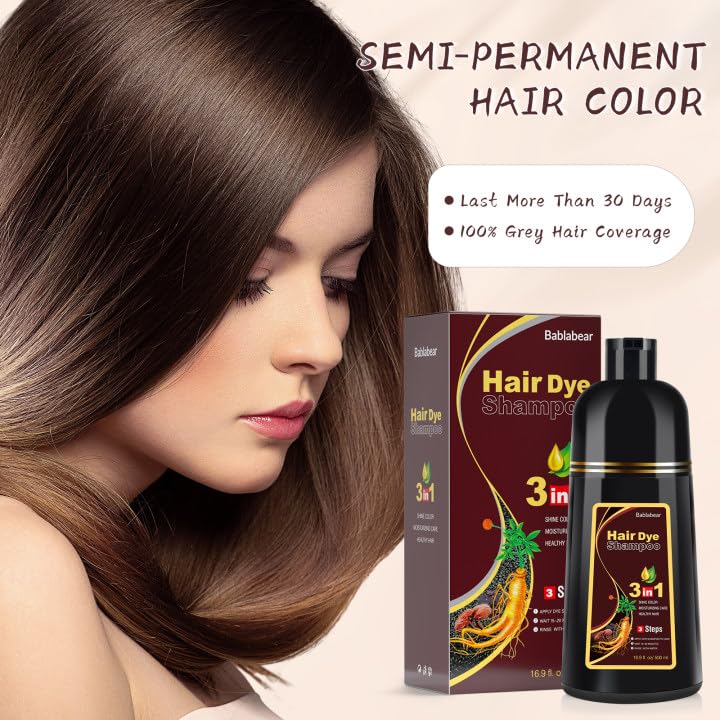 Bablabear shampoo smooths hair, reduces frizz, adds shine