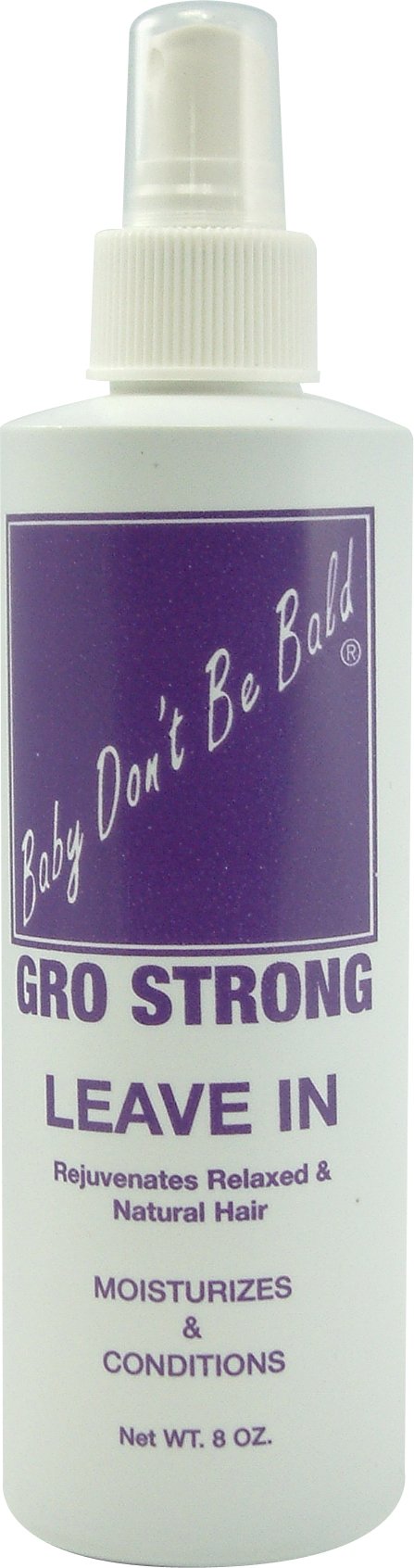 Baby Don't Bald Gro Strong sin enjuague en botella: cuidado suave para el cabello del bebé