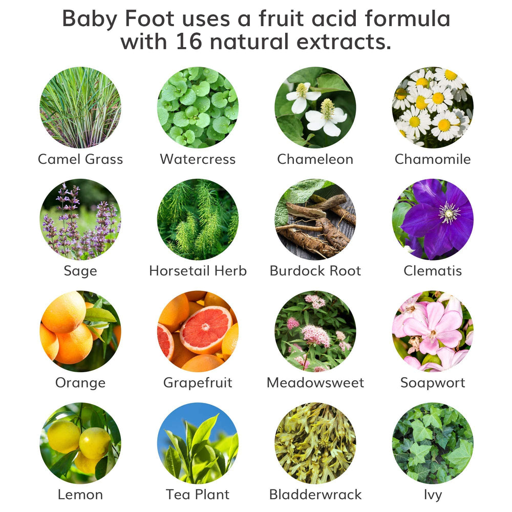 Baby Foot Original: eliminación de piel muerta para pies lisos y renovados.