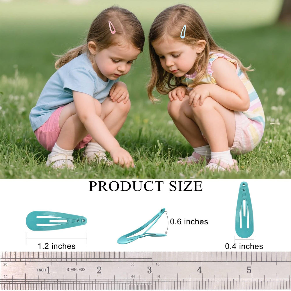 Babymatch pasadores colores surtidos 30 tonos para peinados creativos.