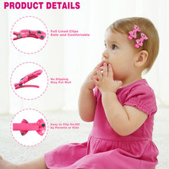 Lazos Babymatch de colores vibrantes, combinan con cualquier conjunto.