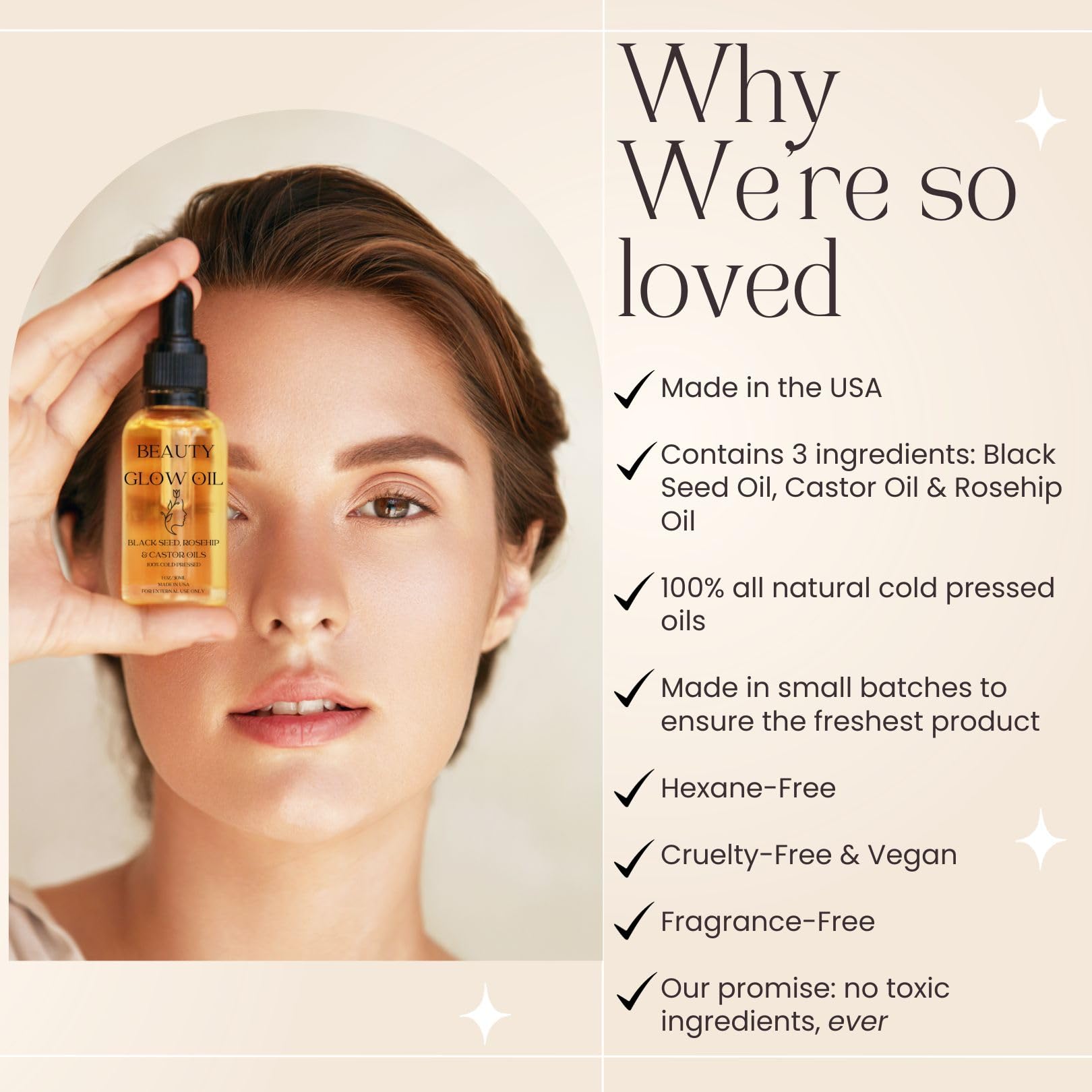 Bad Dog Beauty Glow Oil: textura rica para nutrir y suavizar la piel