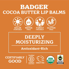 badger bálsamo labial textura cremosa y aroma mentolado
