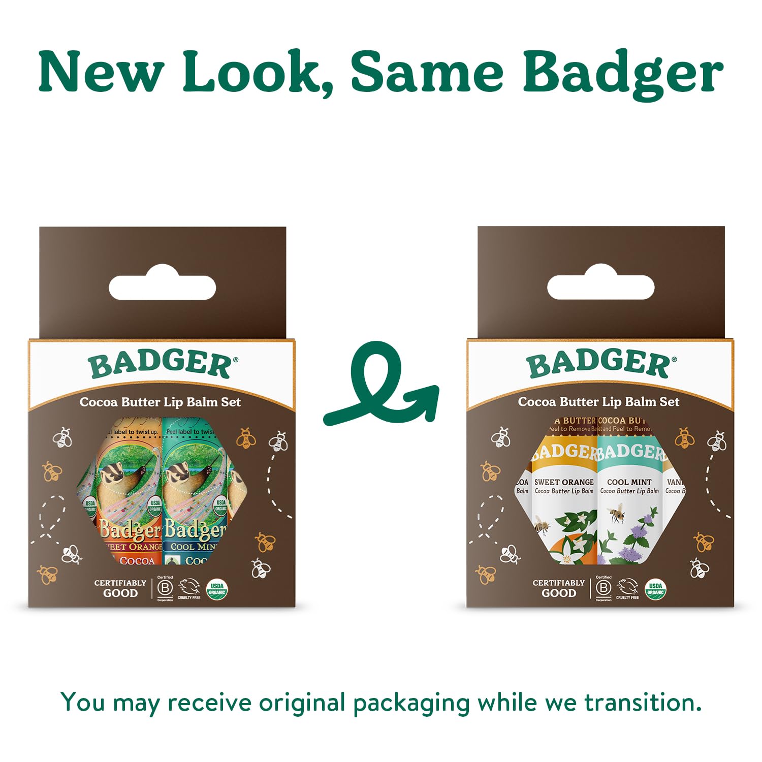 Badger bálsamo labial menta: sensación fresca para labios resecos