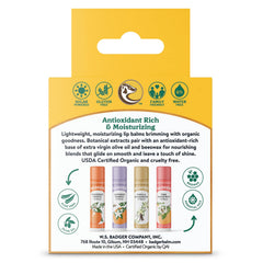 Badger bálsamo labial Lavanda Naranja: aroma relajante y cuidado nutritivo