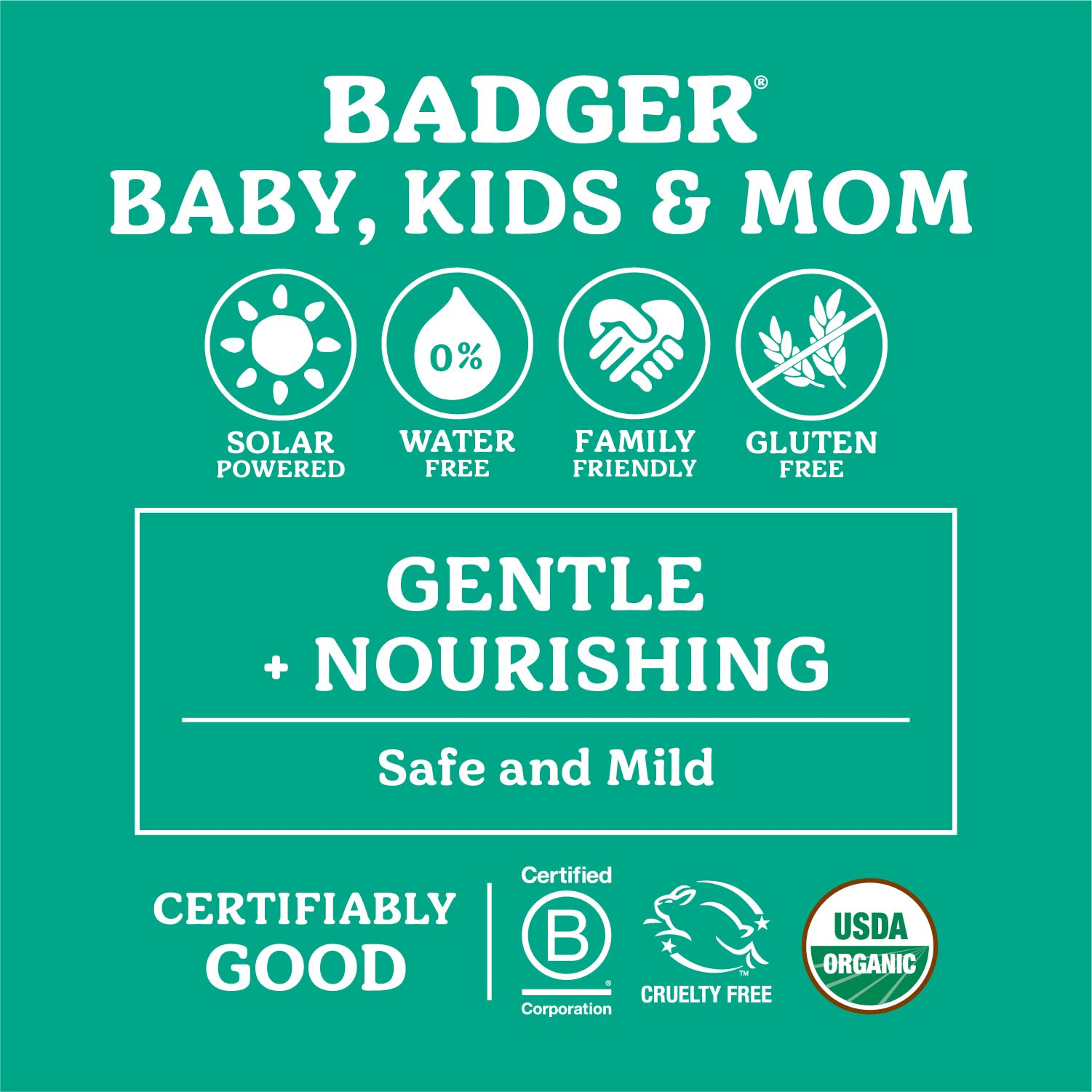 Olor natural suave de Badger Belly Butter, adecuado para sensibles al perfume.