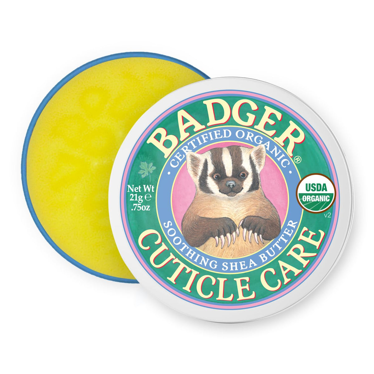 Badger Cuidado de Cutículas: crema orgánica hidrata cutículas y uñas