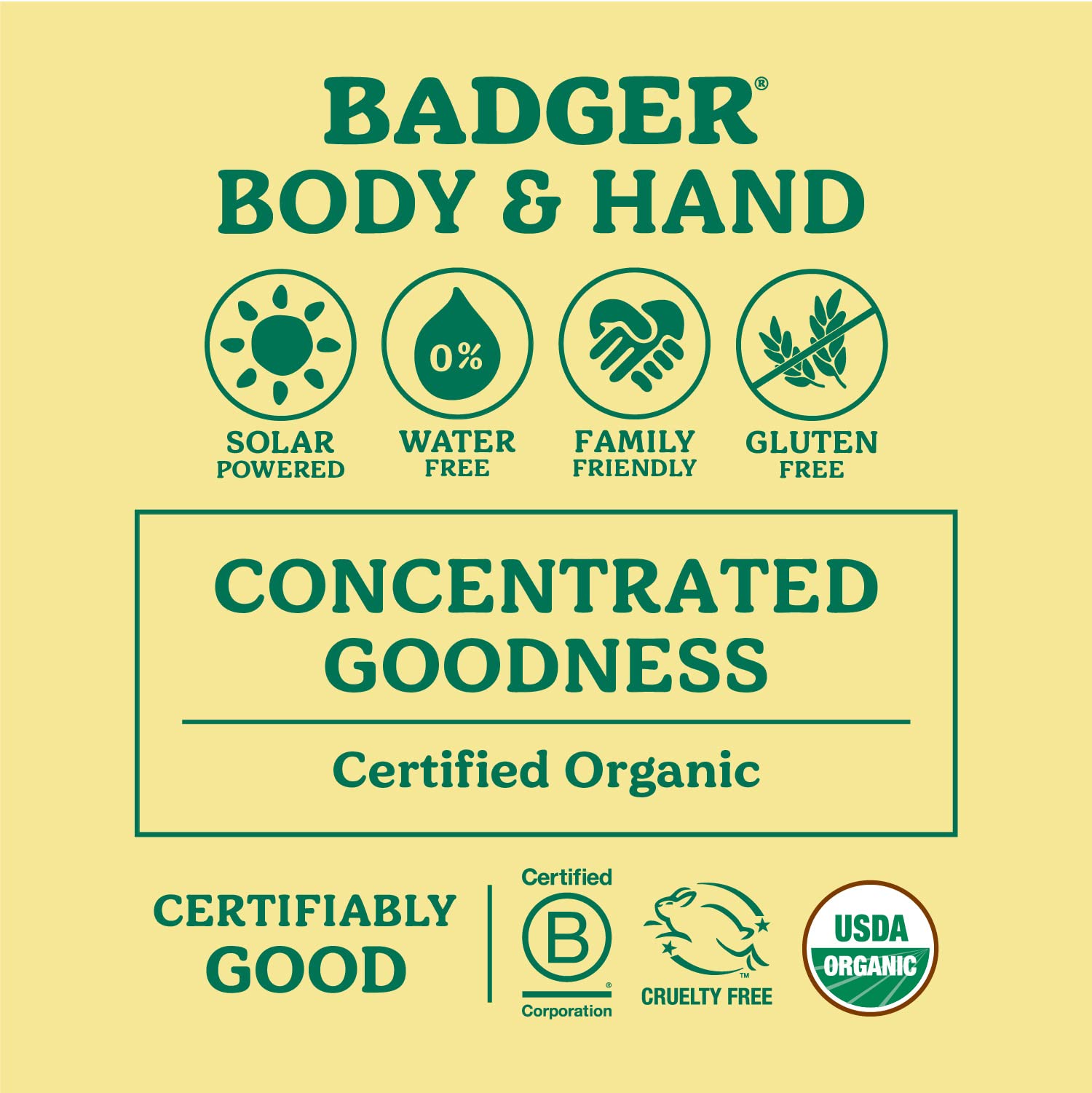 Envase reciclado y libre de crueldad de Badger Cutículas