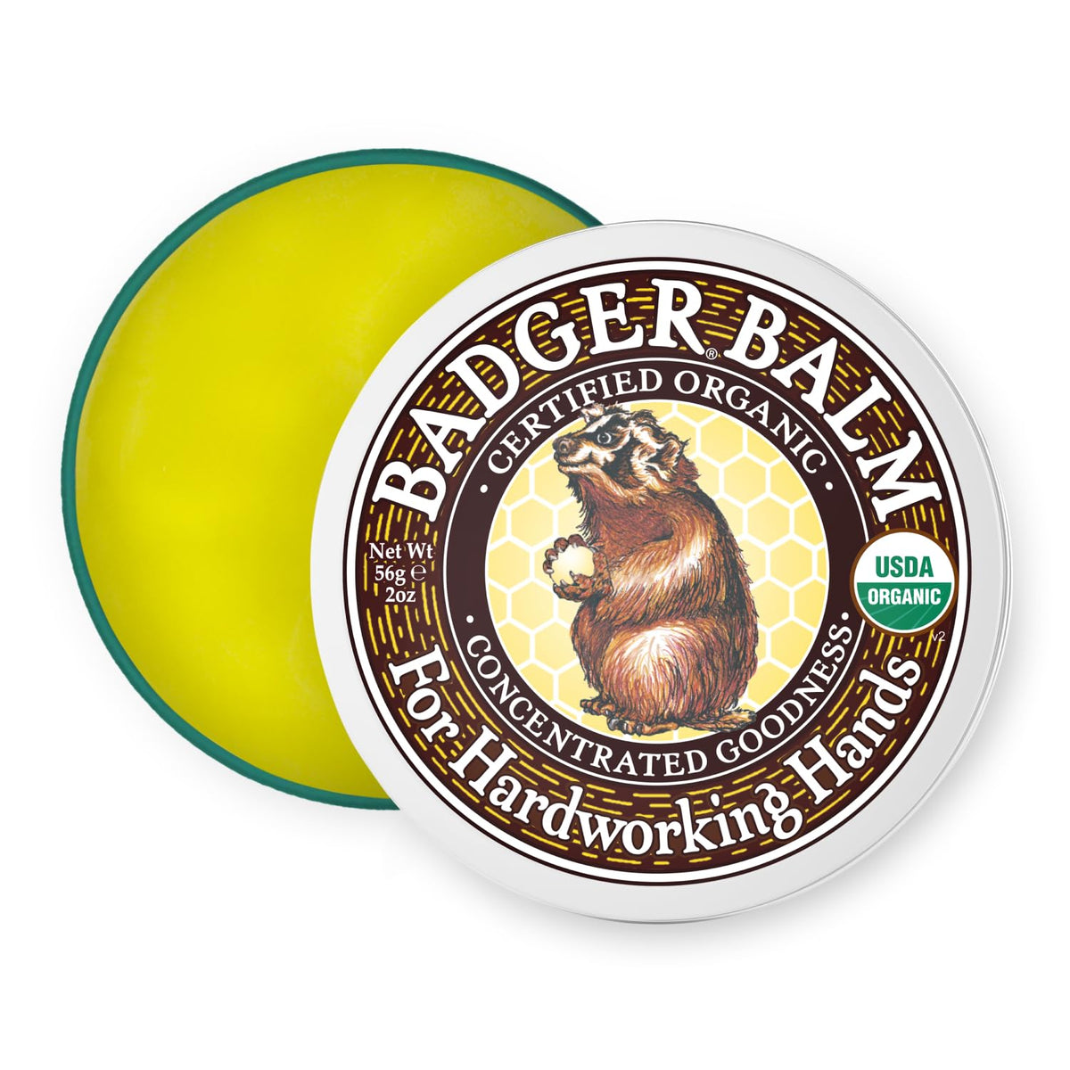 Badger crema para manos secas: hidratación de larga duración.