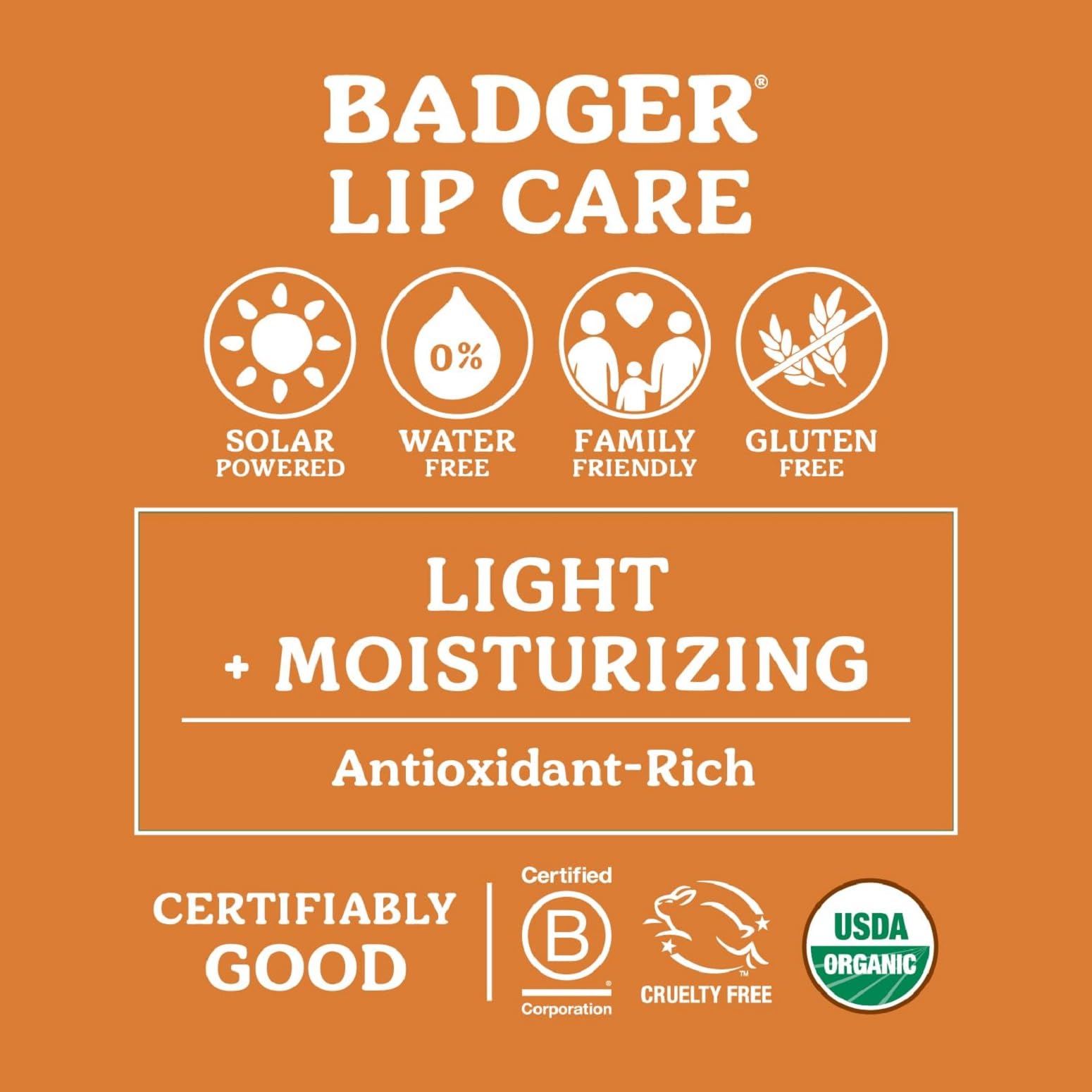Close-up of Badger balm texture highlights lightweight, non-waxy feel