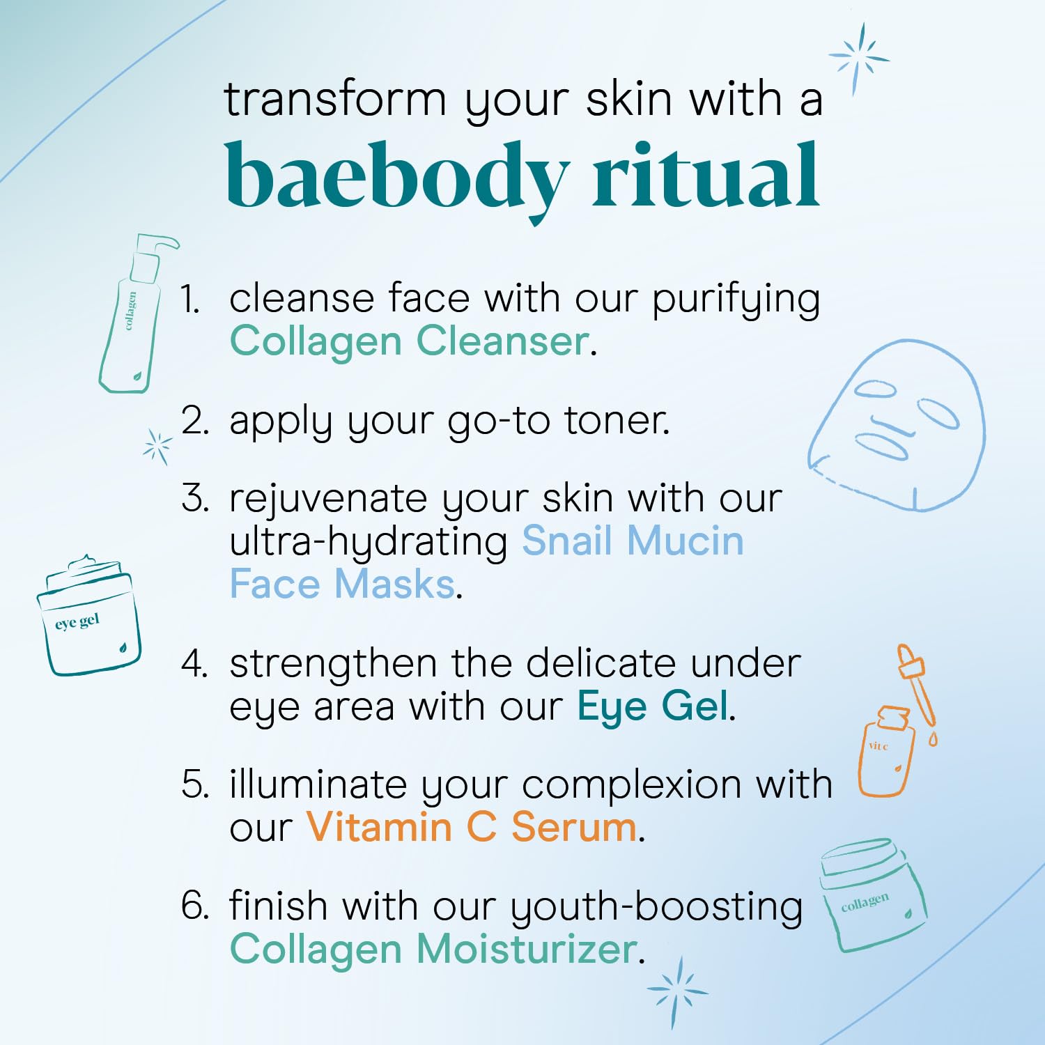Baebody mascarilla calmante que refuerza la barrera cutánea.