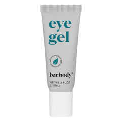 Baebody Eye Gel travel-size packaging for convenient on-the-go eye refreshment