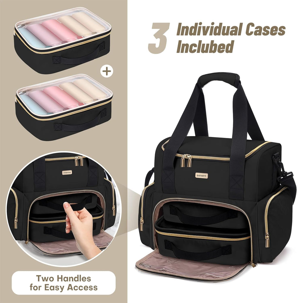 BAFAMYE maleta con ventana interior para localizar productos al instante