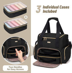 BAFAMYE maleta con ventana interior para localizar productos al instante