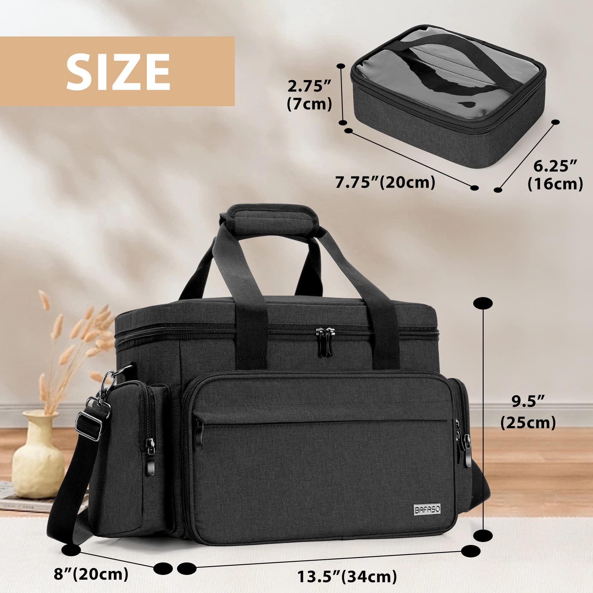 BAFASO correa ajustable y asas superiores para viajar con comodidad