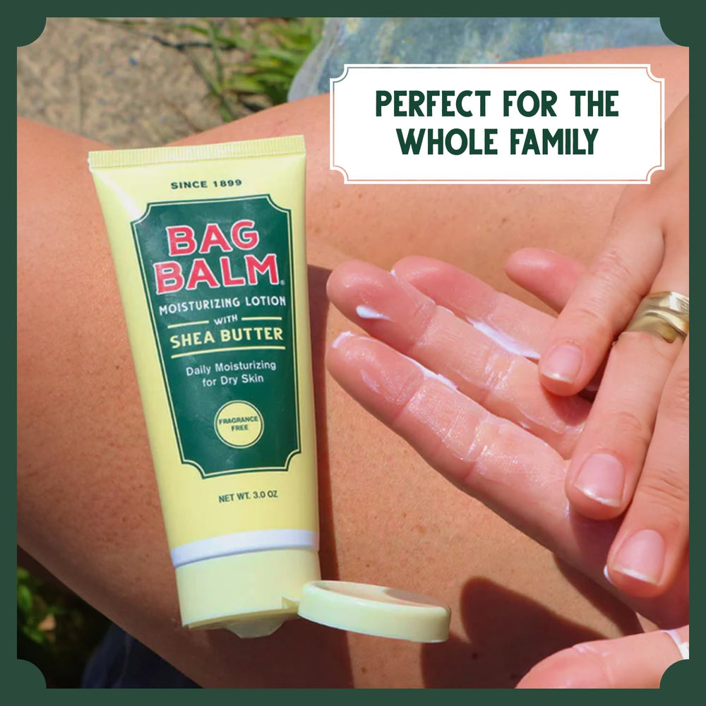 Bag Balm fragrance-free formula suitable for sensitive skin.