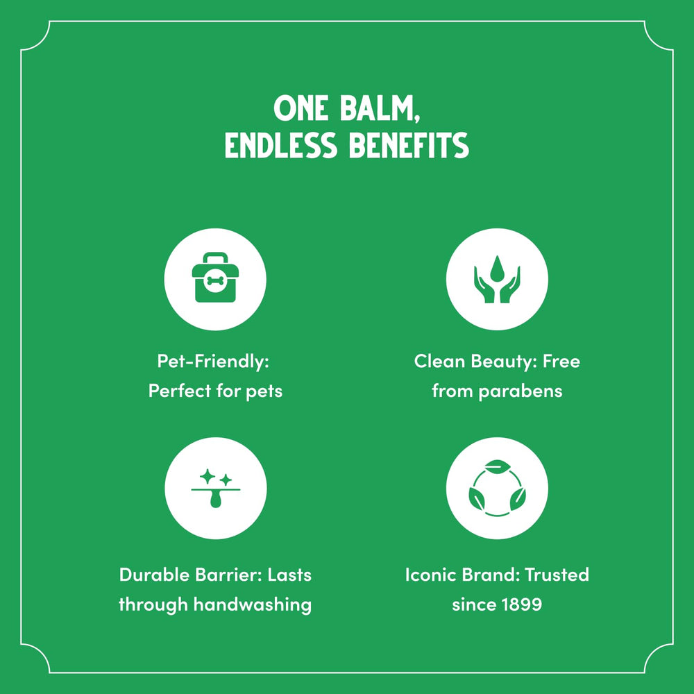 Fragrance free Bag Balm formula with simple ingredients