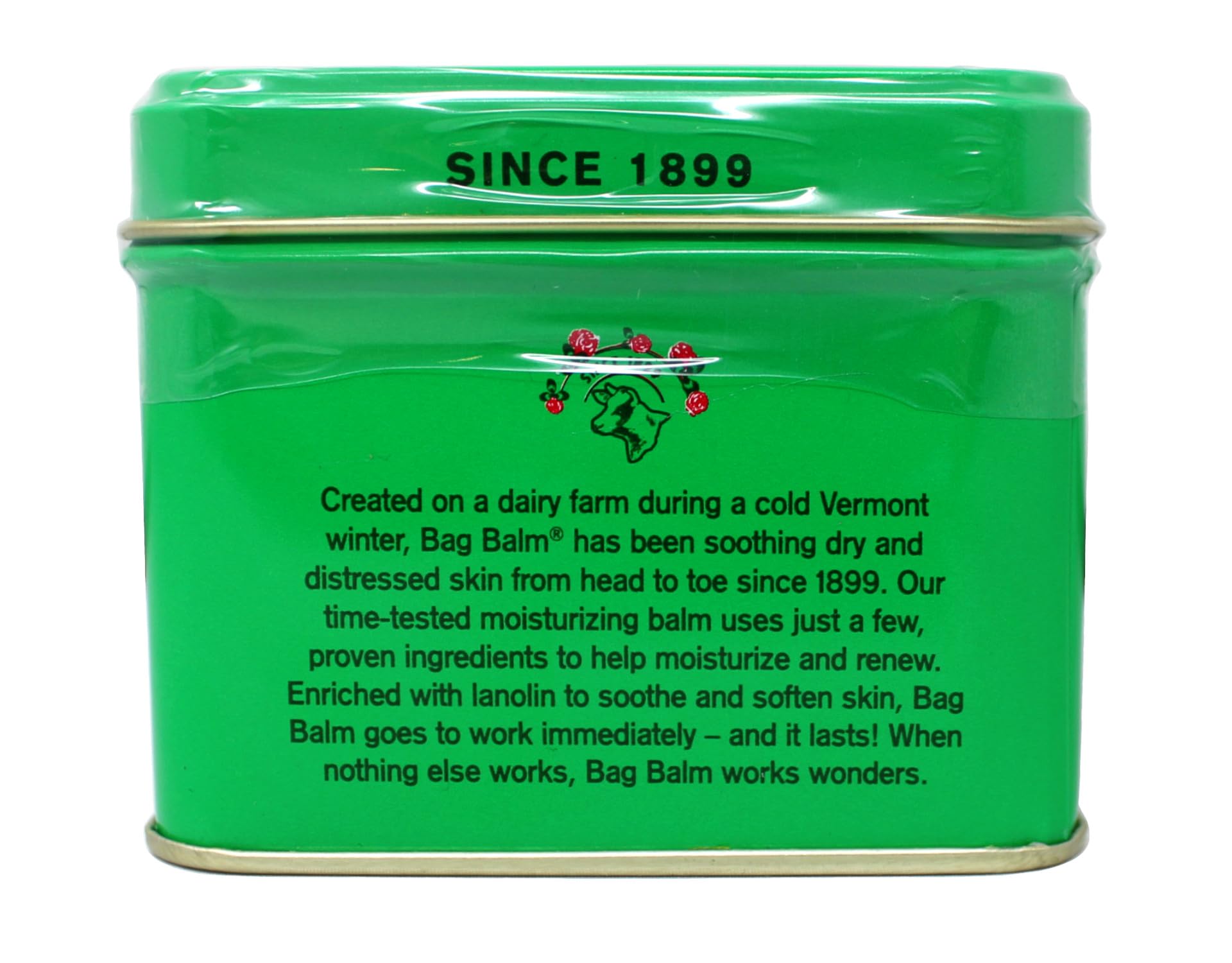Bag Balm para mascotas y ganado, cuidado suave diario.