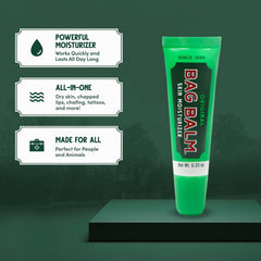 Bag Balm Original formula soothes dry hands and skin
