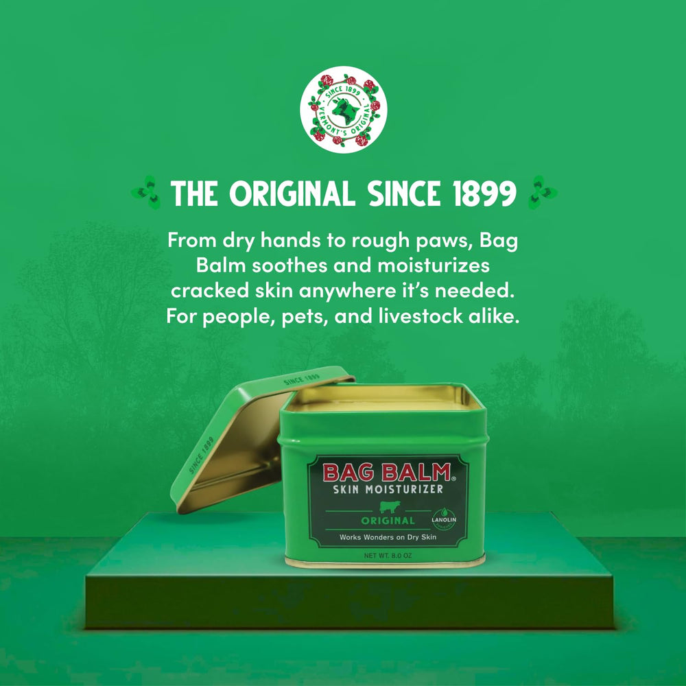 Protección con Bag Balm durante el invierno para patas y piel