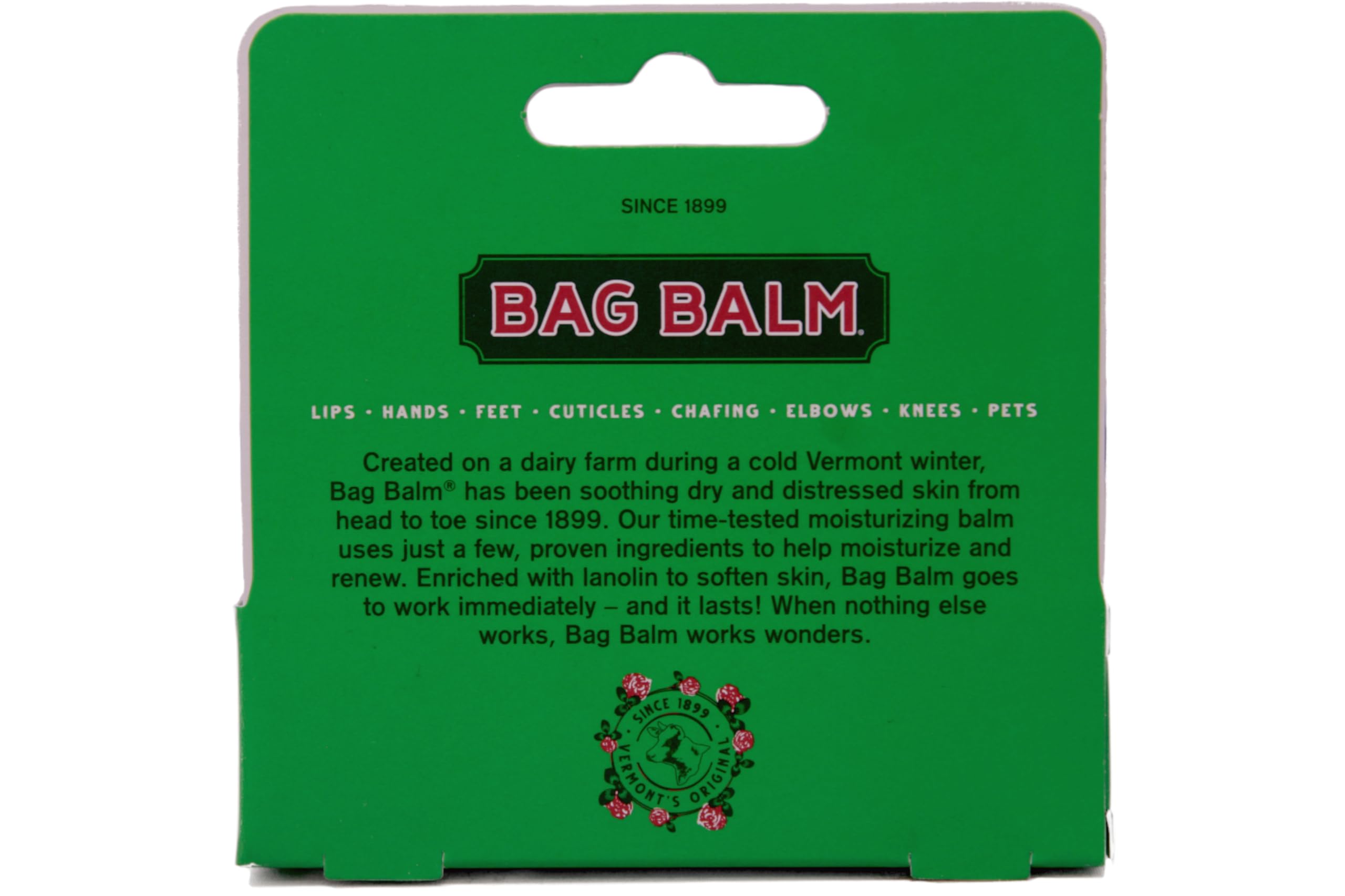 Bag Balm uso externo, aplicación segura en áreas sensibles.