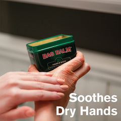 Bag Balm Original de Vermont, talones agrietados, suaviza y protege.