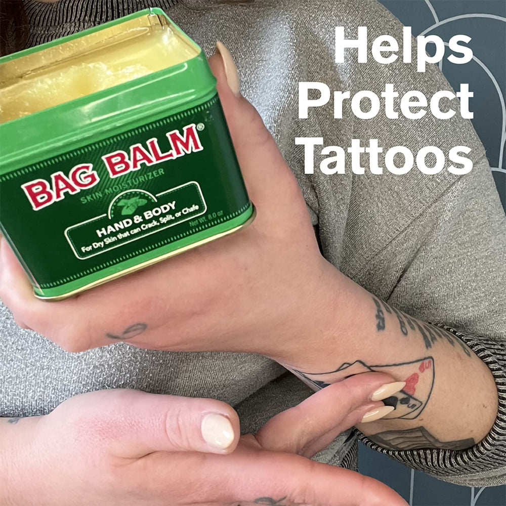 Bag Balm Original de Vermont, uso diario en casa para piel suave todo el año.