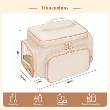 Bagmoly Neceser: asa integrada para transportar cómodamente.