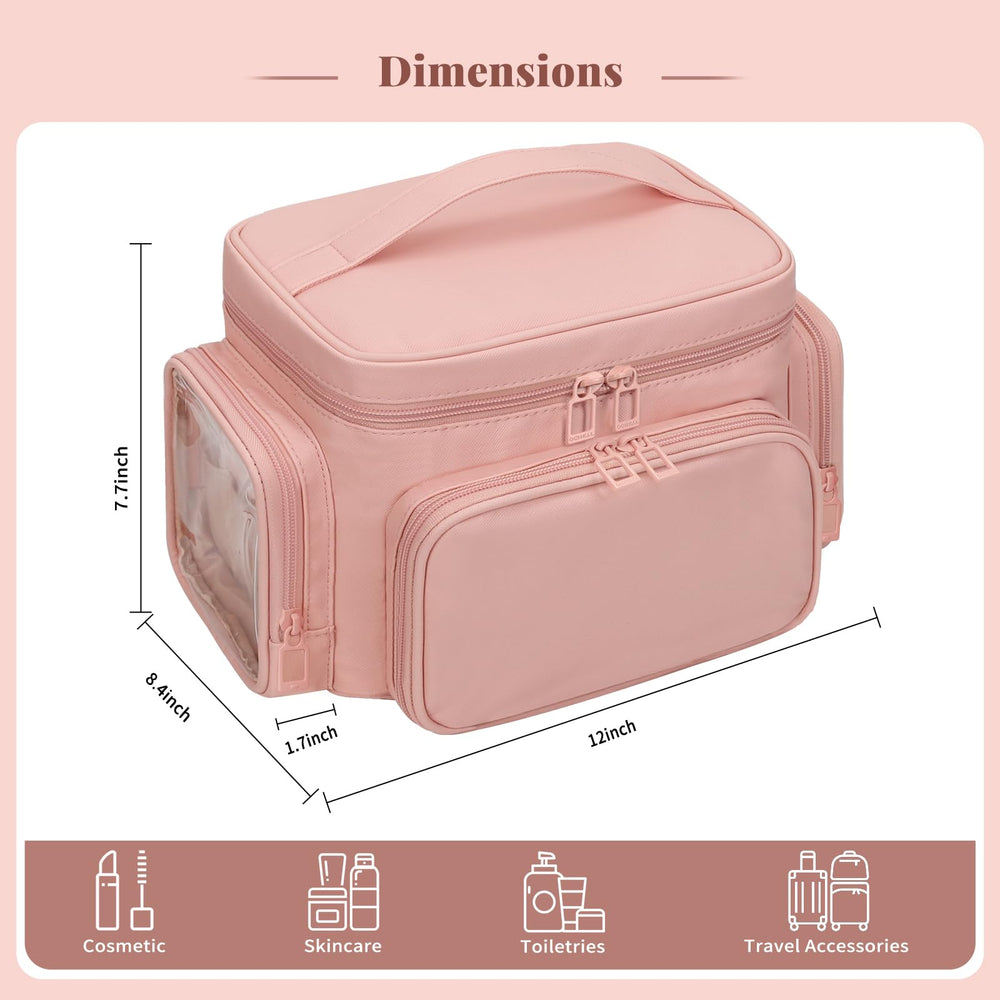 Bagmoly material PU impermeable y cremalleras dobles para durabilidad.