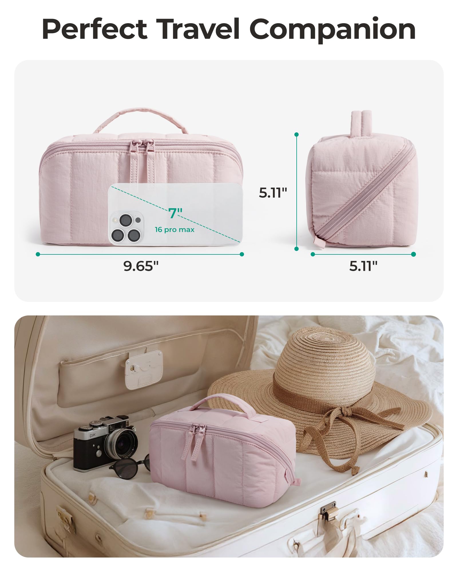 BAGSMART bolsa resistente al agua, perfecta para viajes y aventuras