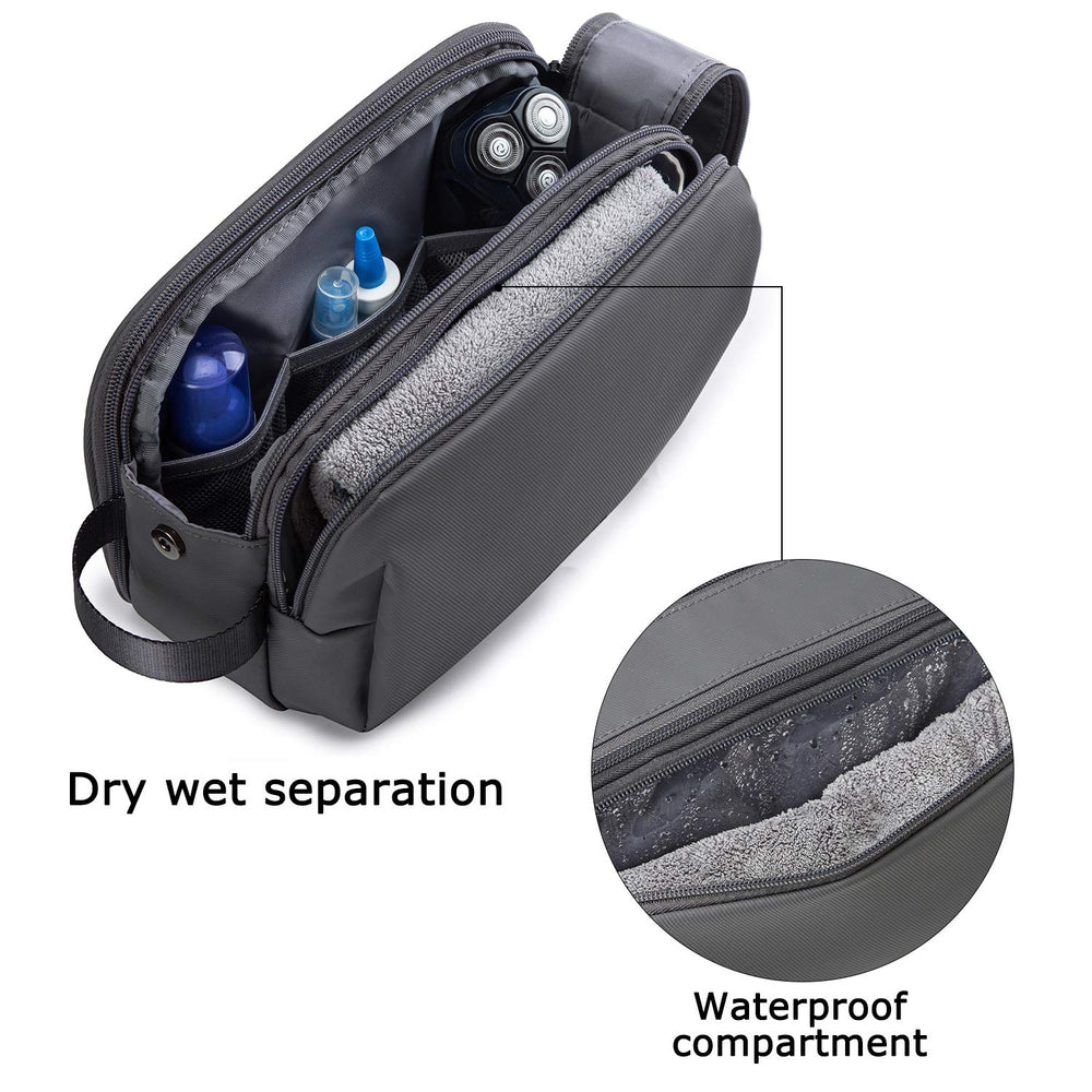 BAGSMART bolsillo frontal impermeable para mantener articulos humedos seguros.