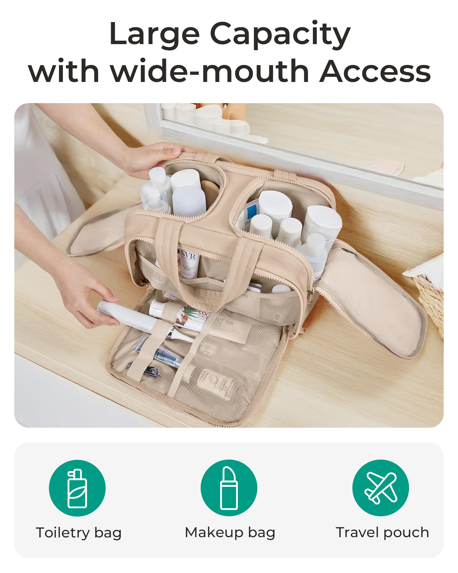 BAGSMART diseño versátil para viaje, negocios, gimnasio o casa.