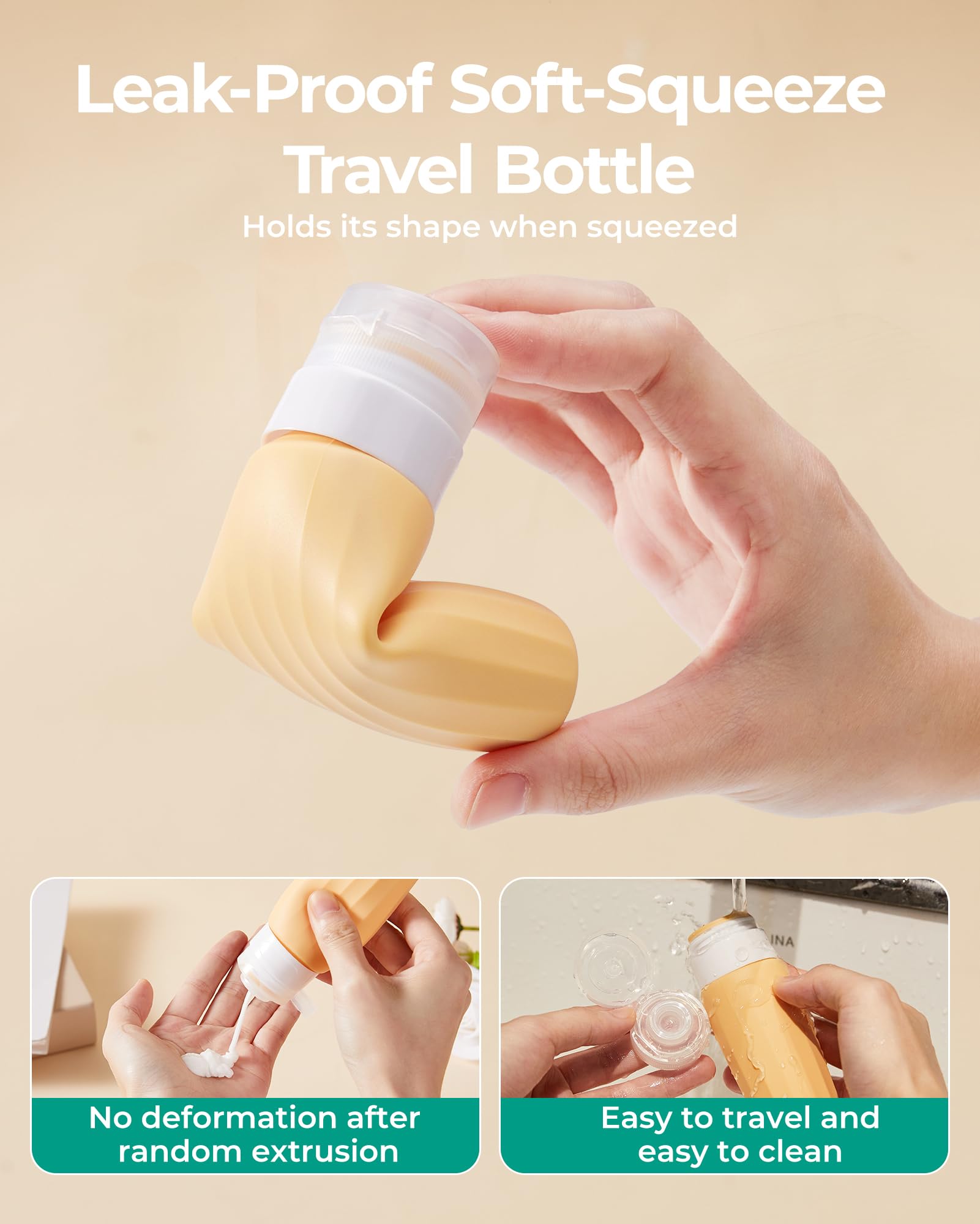 Etiquetas BAGSMART para viaje para identificar productos con claridad.