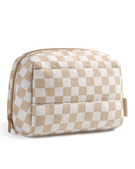 BAGSMART maquillaje apertura amplia para ver todos tus productos.