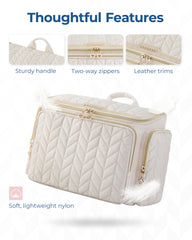 BAGSMART material nylon suave y duradero para viajes