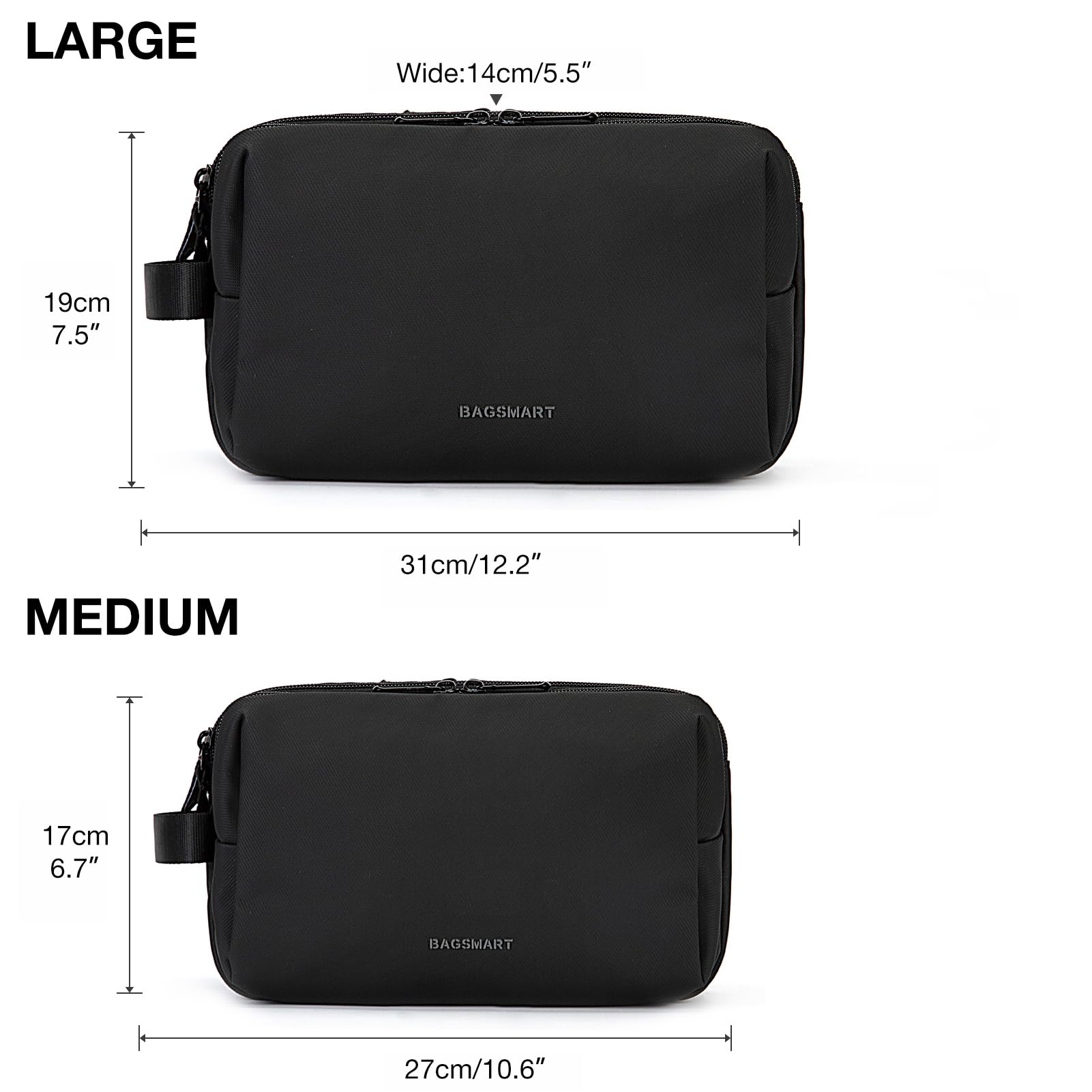 BAGSMART diseño compacto, perfecto para maleta o bolso de mano