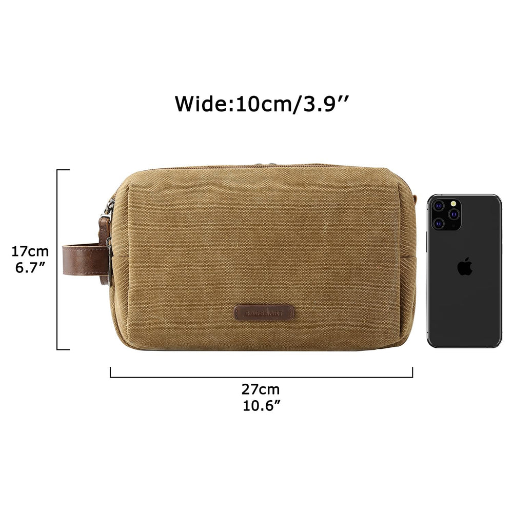 BAGSMART estuche impermeable, ideal para viajes y climas variados.